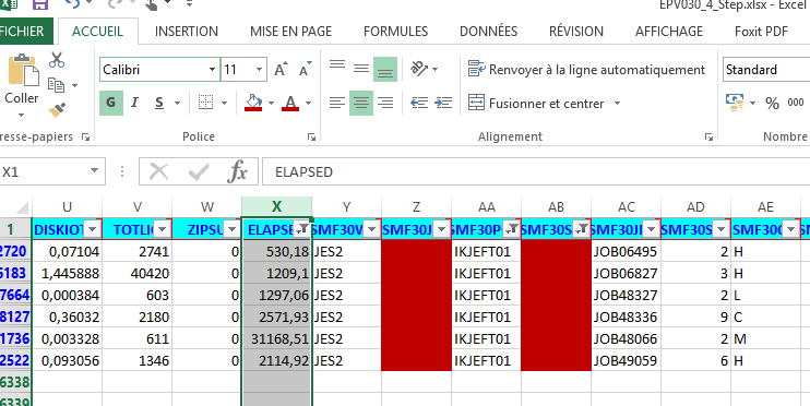 interface d'EPV for SMF2XL